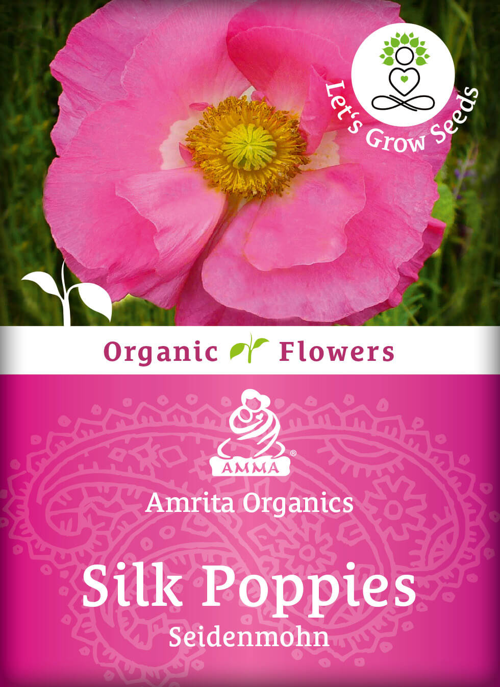 Silk Poppies, organic