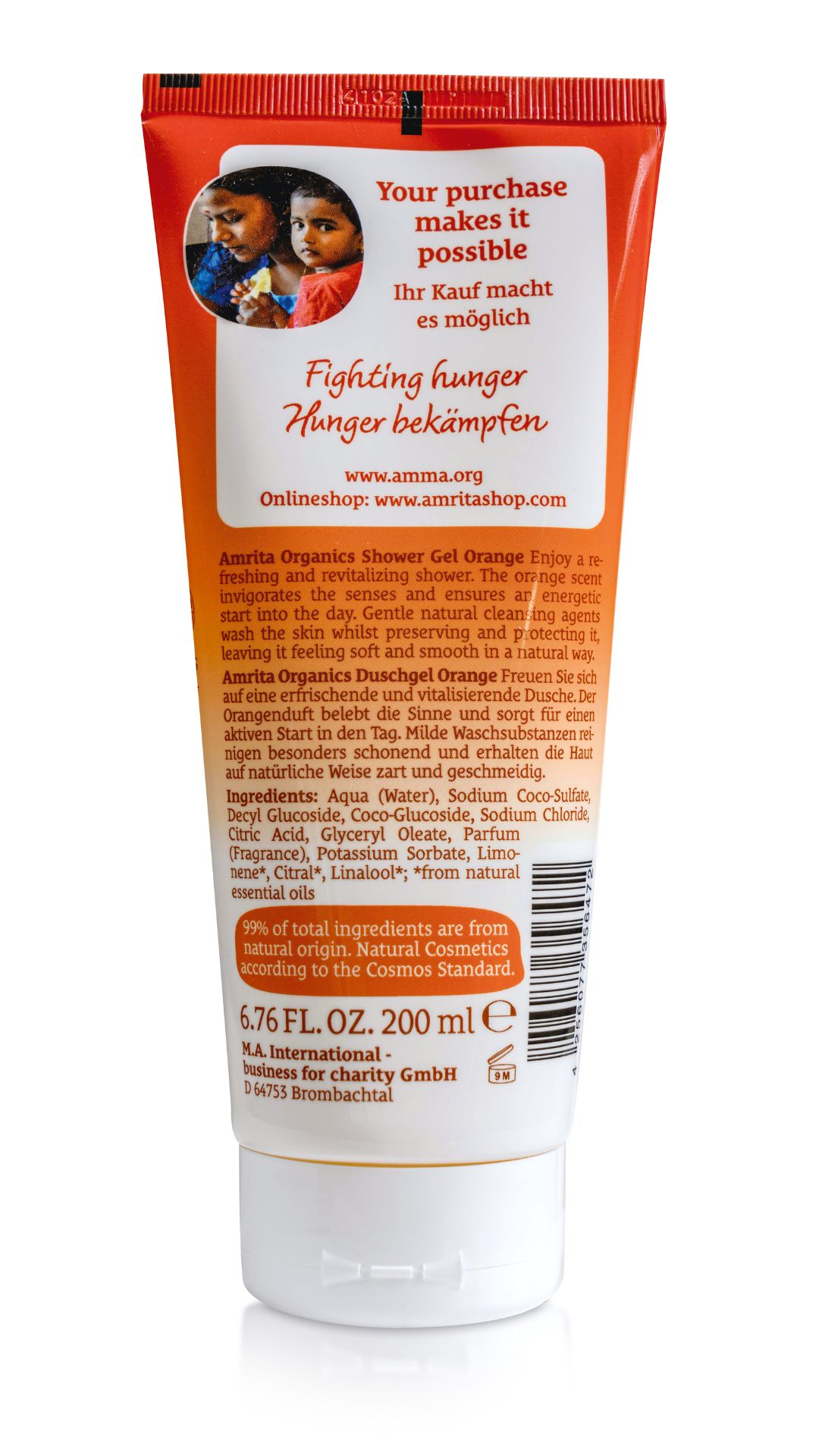 Shower Gel Orange