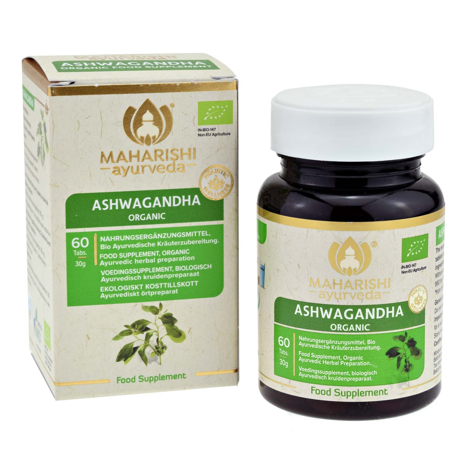 Ashwagandha, Maharishi, organic