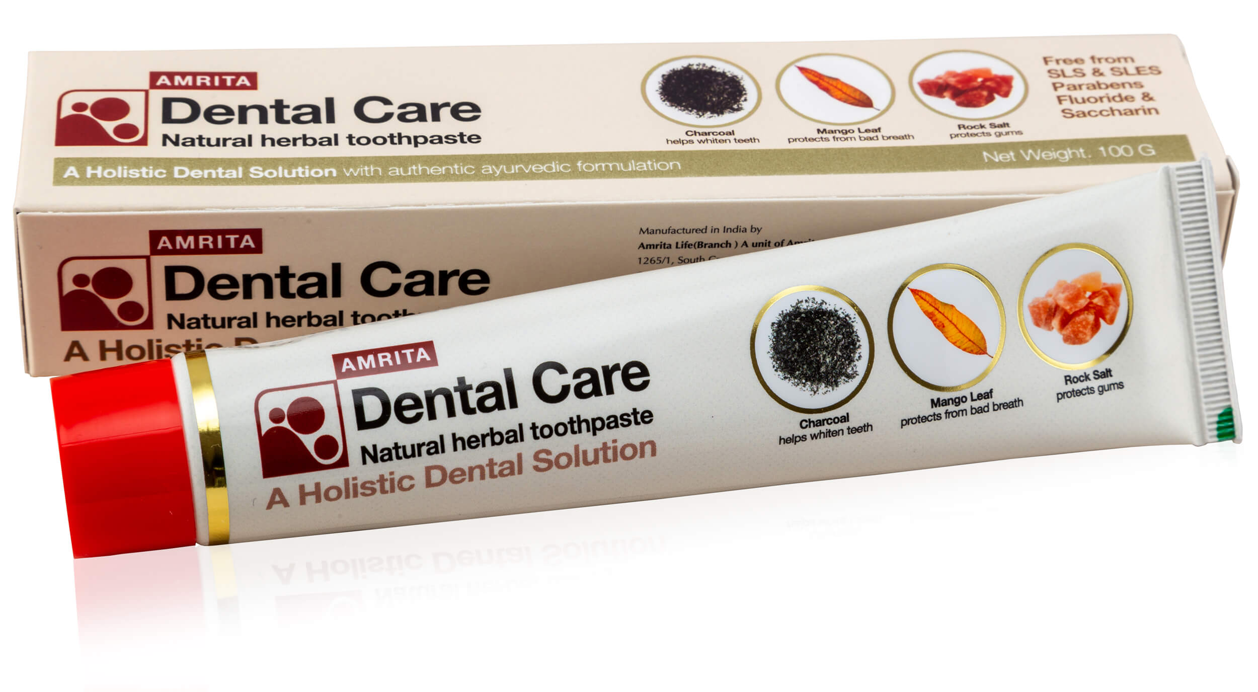 Ayurvedic herbal toothpaste - Amrita