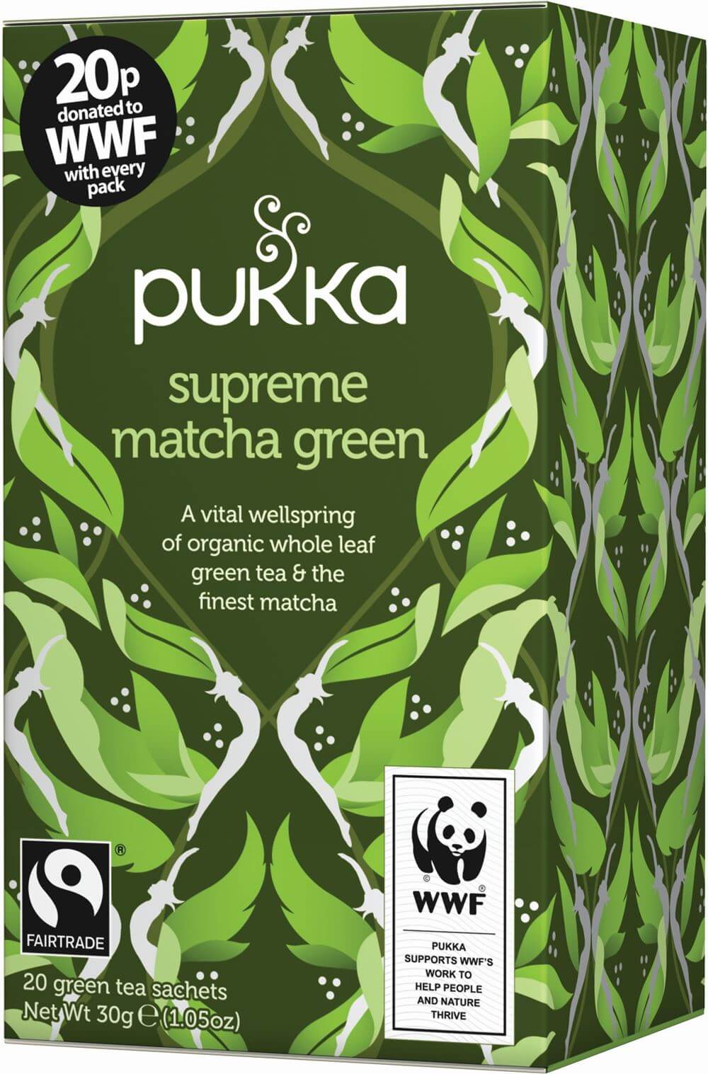 Matcha Green, organic tea