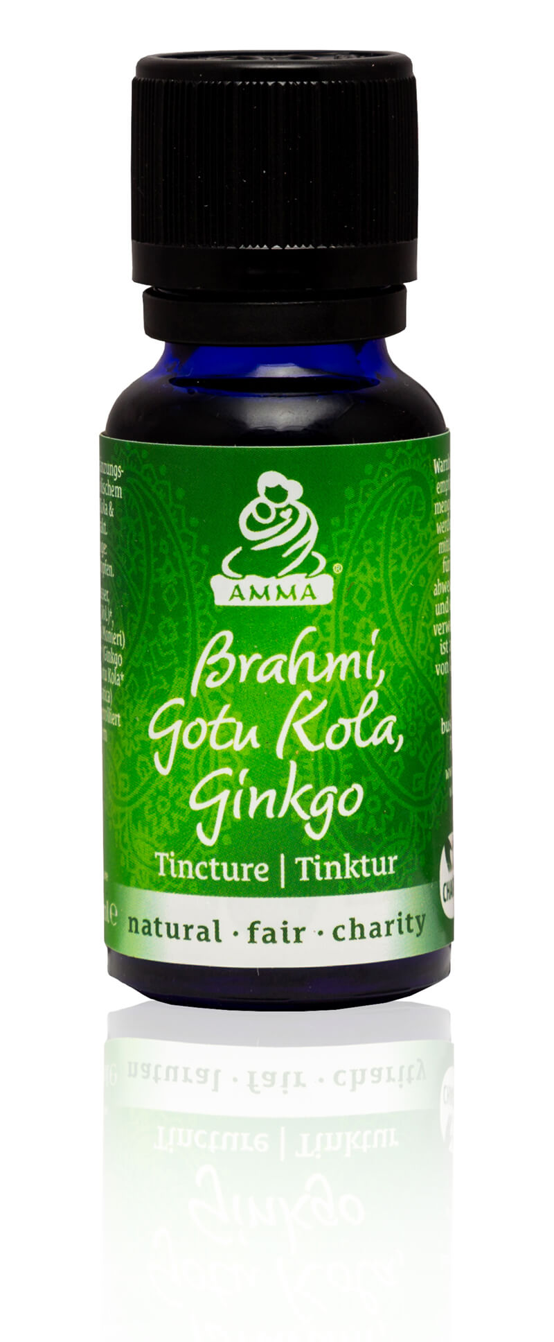 Brahmi, Gotu Kola & Gingko Tincture, organic