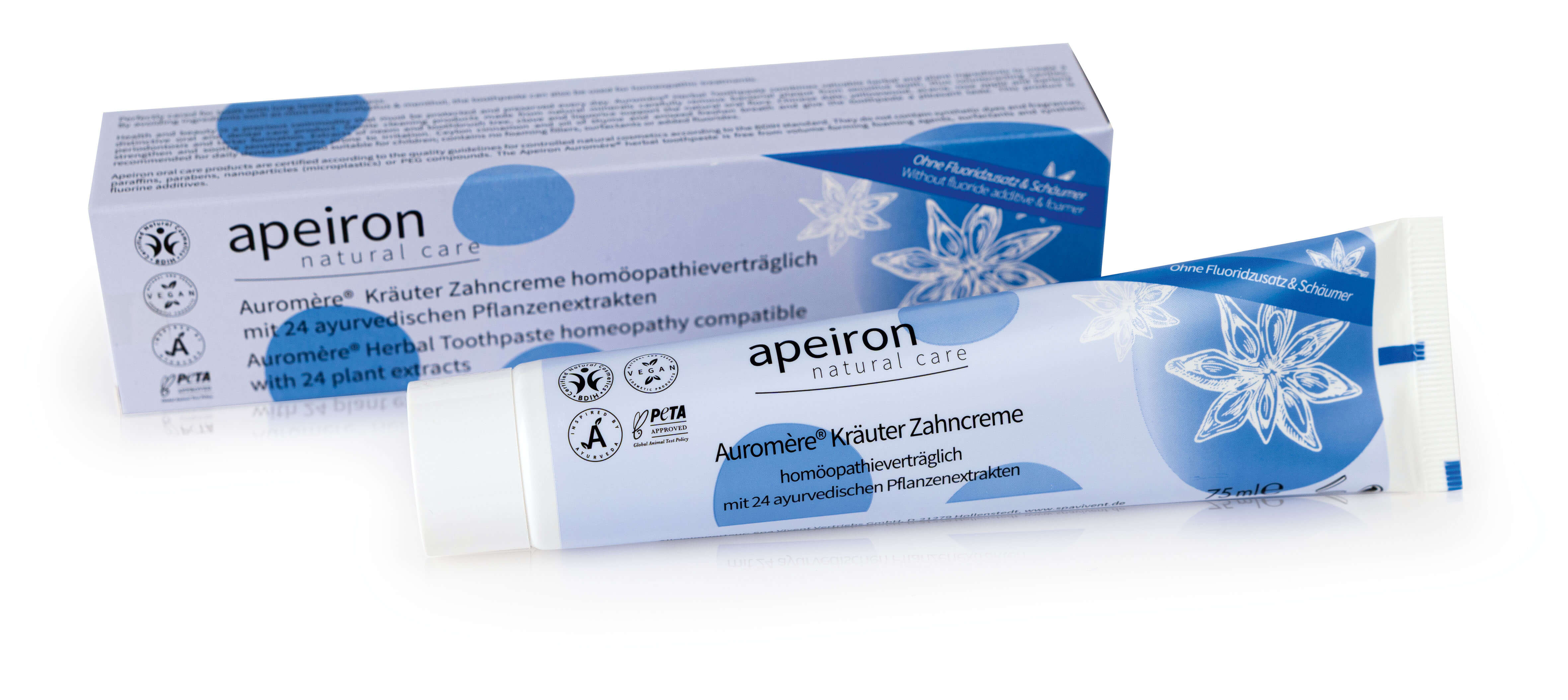 Ayurvedic herbal toothpaste, homeopathic, mint-free – Auromere