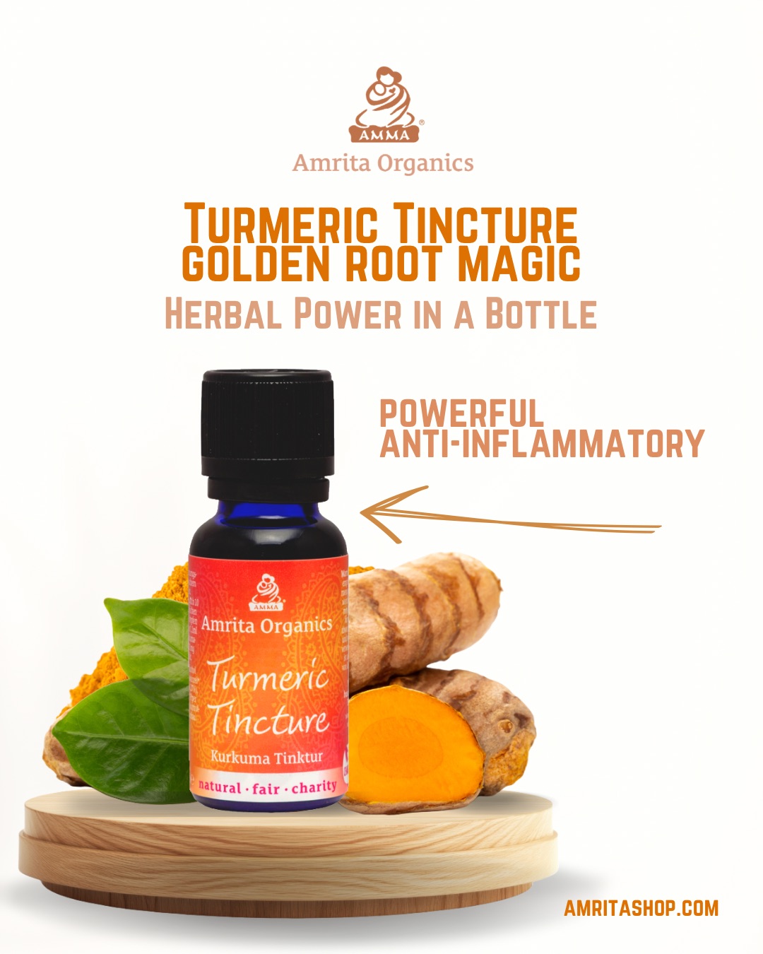 Turmeric tincture, organic