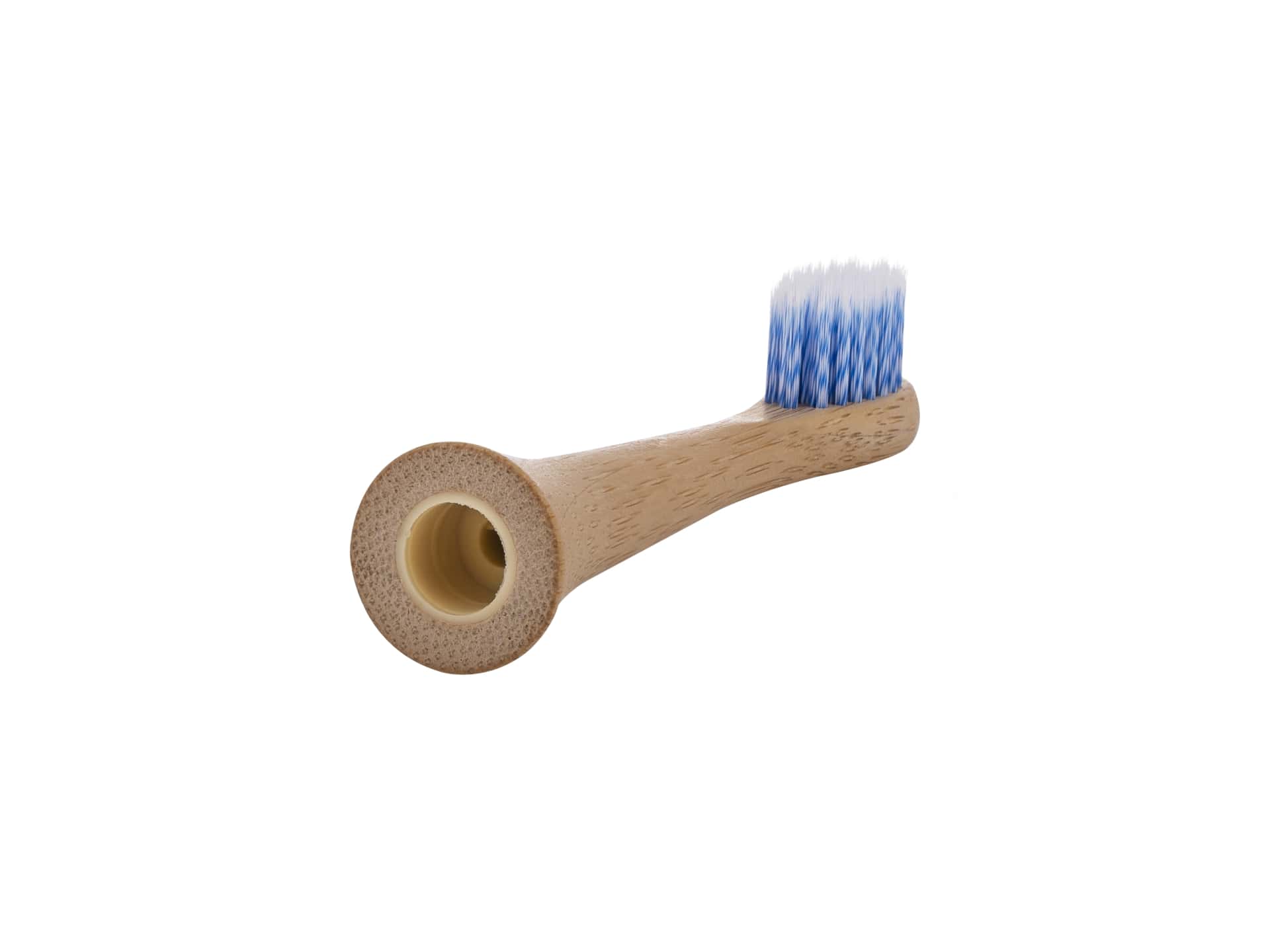 Green Sonic Bamboo attachable Toothbrush