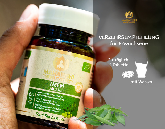 Neem, Maharishi, organic