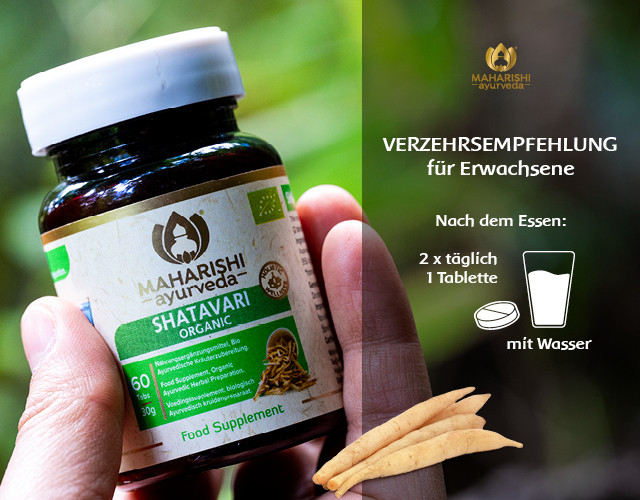 Shatavari, Maharishi Ayurveda, organic