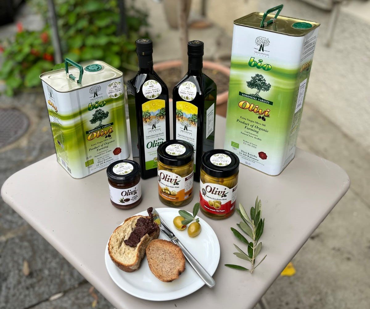 Olivi - Greek Organic Native Olive Oil Extra - 3,0L
