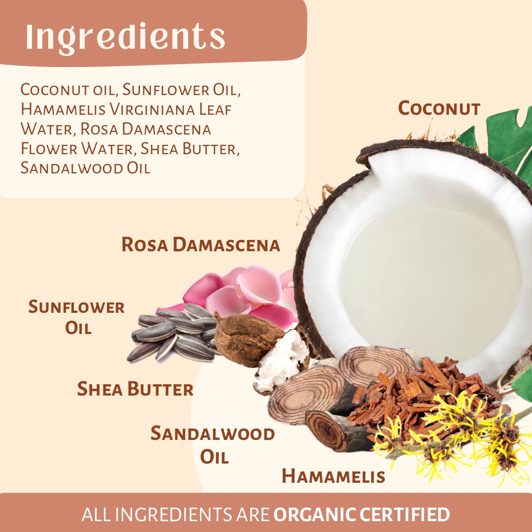 Sandalwood and Coconut Face Cream 