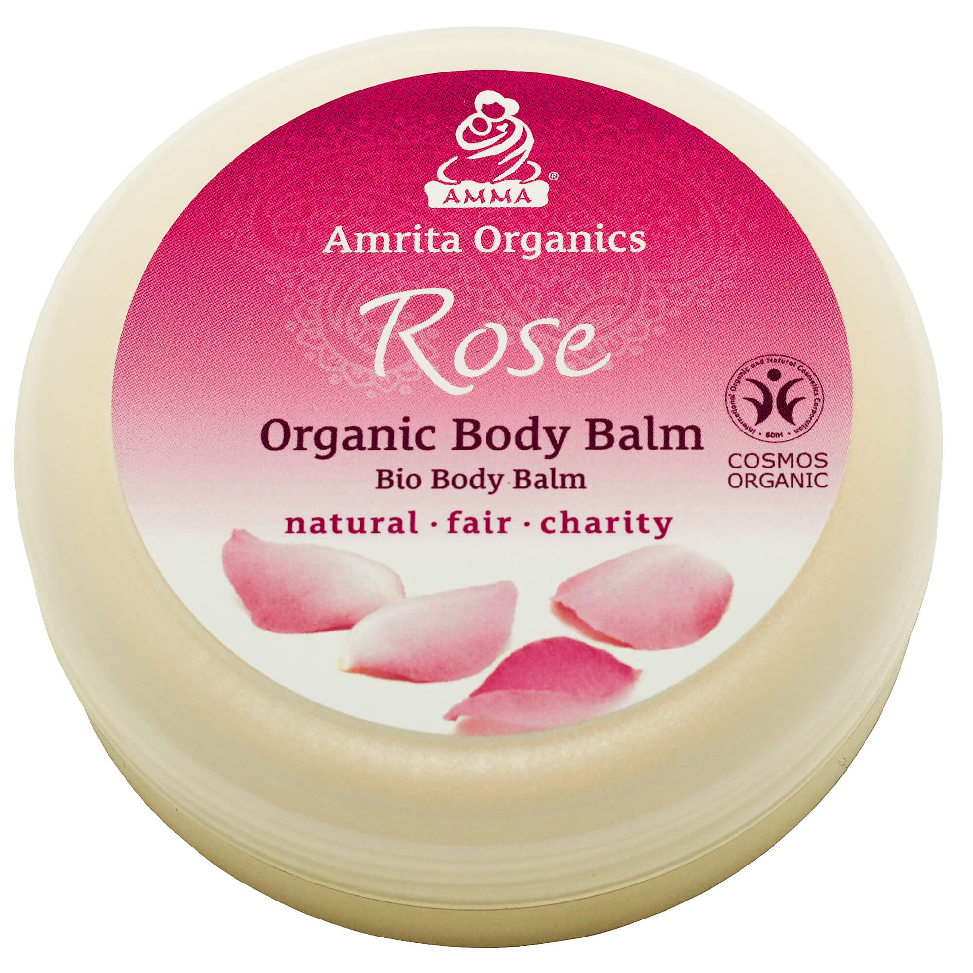 Body Balm Rose, organic