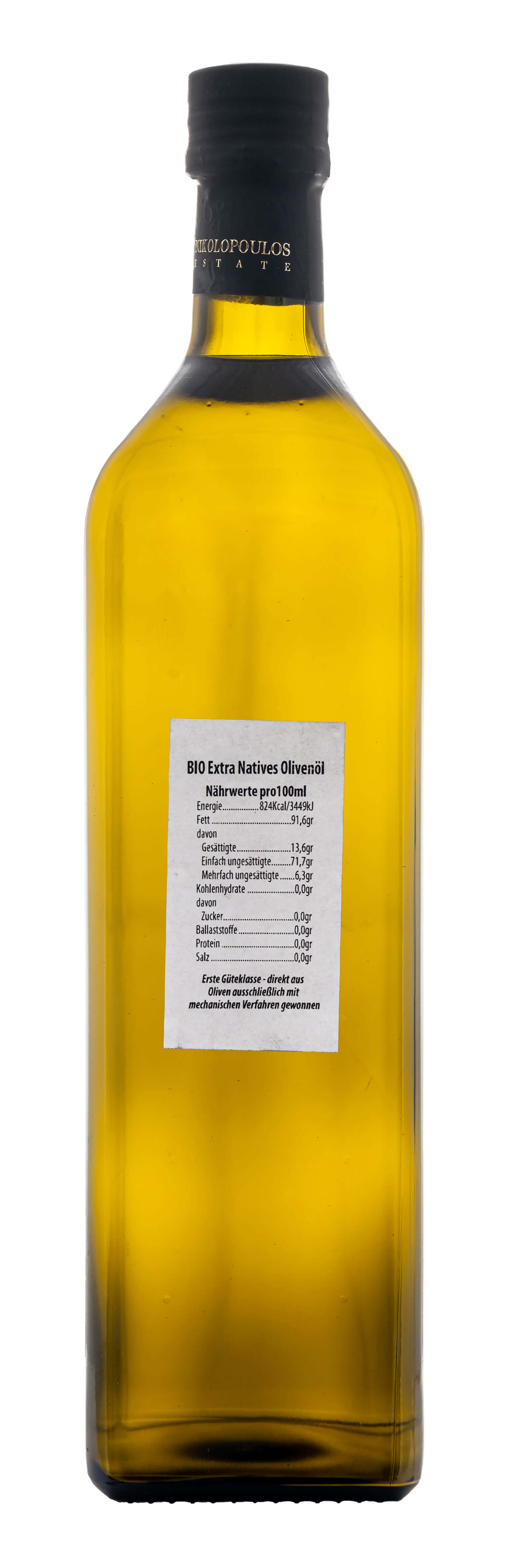 Olivi - Greek Organic Native Olive Oil Extra - 1,0L